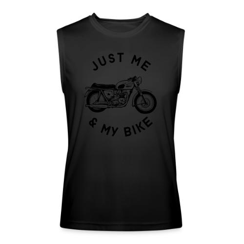 Just Me and My Bike - Men’s Performance Sleeveless Shirt