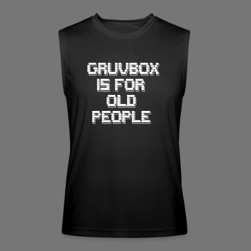 Gruvbox Old People ASCII - Men’s Performance Sleeveless Shirt