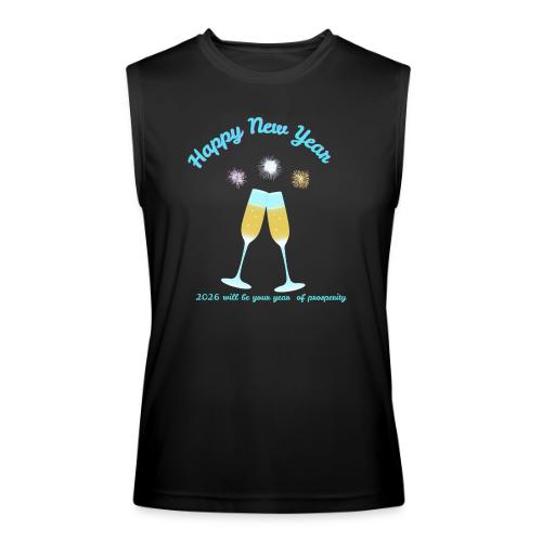 Happy New Year 2026 Prosperity Design - Men’s Performance Sleeveless Shirt