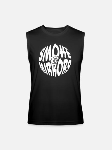 Smoke Mirrors - Men’s Performance Sleeveless Shirt - black