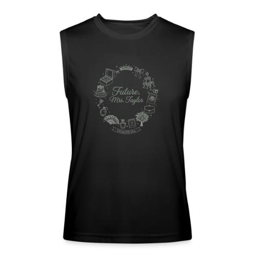 Future Mrs Minimalist Bridal Line Art - Men’s Performance Sleeveless Shirt