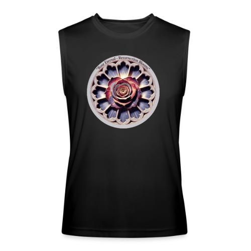 Easter Rose Resurrection T Shirt, Spring Gift - Men’s Performance Sleeveless Shirt