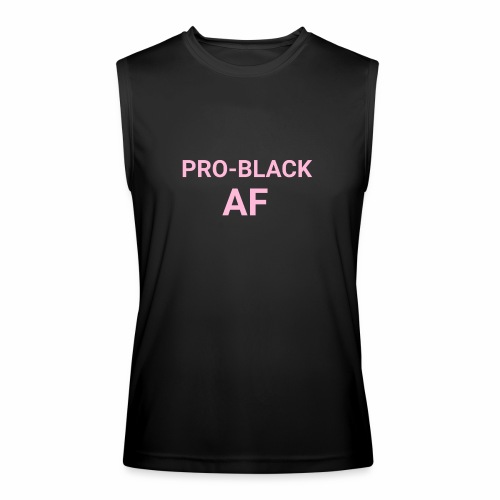 pro black af pink - Men’s Performance Sleeveless Shirt