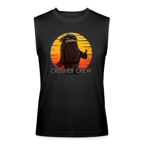 Crusher Crew Cryptid Sunset - Men’s Performance Sleeveless Shirt