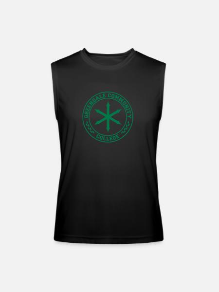 Greendale Community College - Men’s Performance Sleeveless Shirt - black