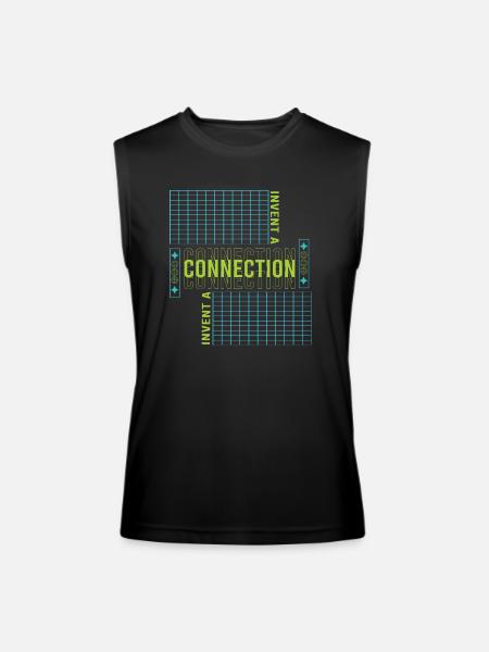 Connection - Men’s Performance Sleeveless Shirt - black