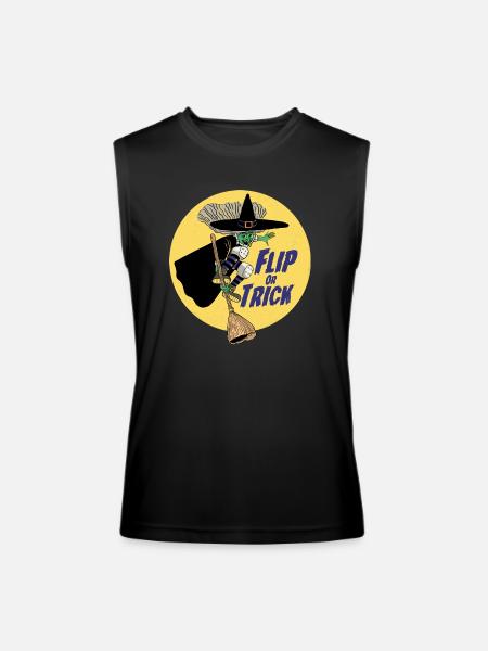 Witch Skater - Men’s Performance Sleeveless Shirt - black