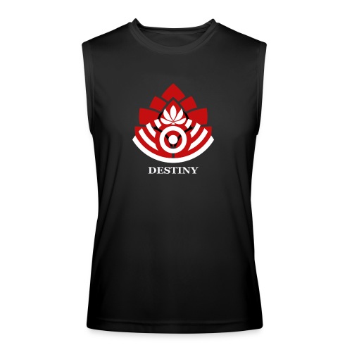 Destiny Lucky Double Lotus Eye Symbol - Men’s Performance Sleeveless Shirt