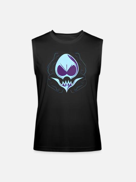 Ghostface Parody Tee - Men’s Performance Sleeveless Shirt - black - Front