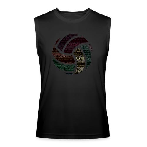 Colorful Volleyball - Men’s Performance Sleeveless Shirt