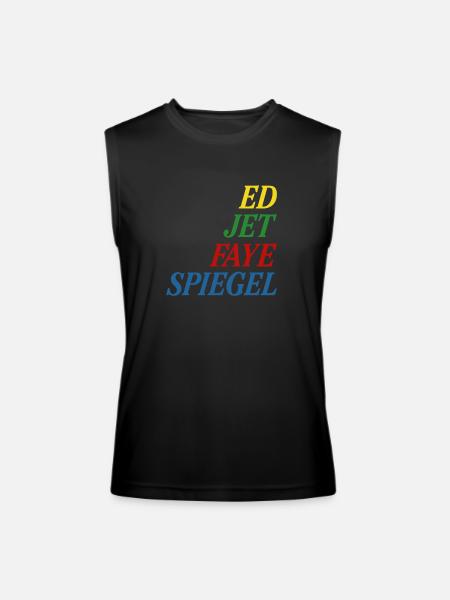 Ed Jet Faye Spiegel - Men’s Performance Sleeveless Shirt - black