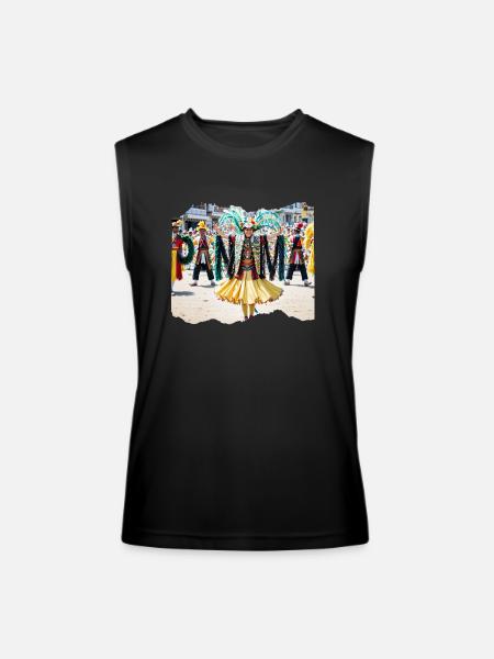 PANAMA 24 24 - Men’s Performance Sleeveless Shirt - black
