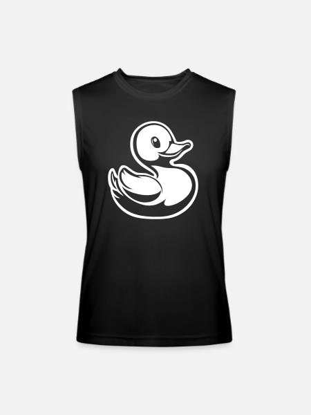 Rubber ducky - Men’s Performance Sleeveless Shirt - black