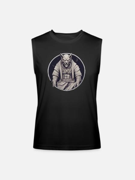 Halloween Werewolf - Men’s Performance Sleeveless Shirt - black