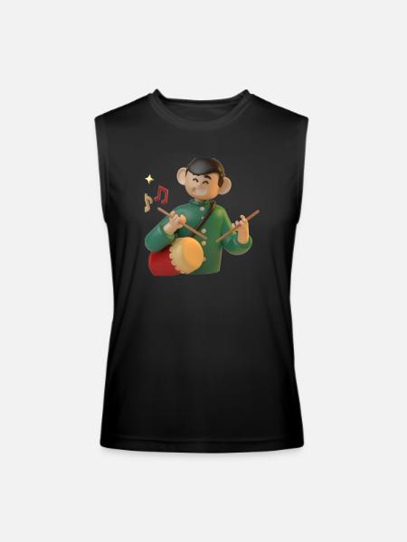 Characters - Men’s Performance Sleeveless Shirt - black