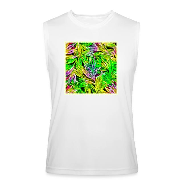 Vibrant Plant Strokes Design