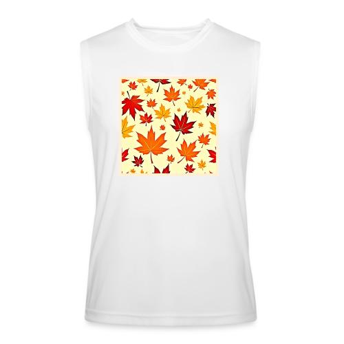 Seamless Fall Foliage Design - Men’s Performance Sleeveless Shirt