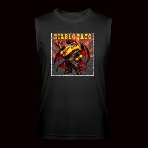 The Diablo Taco Spicy Demon Character - Men’s Performance Sleeveless Shirt