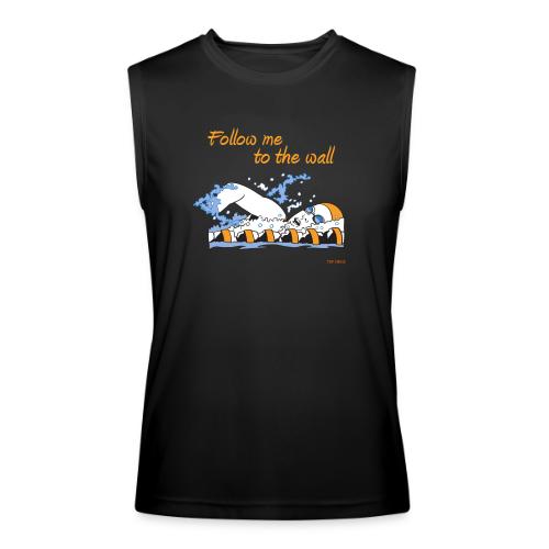 Follow me to the wall - Men’s Performance Sleeveless Shirt