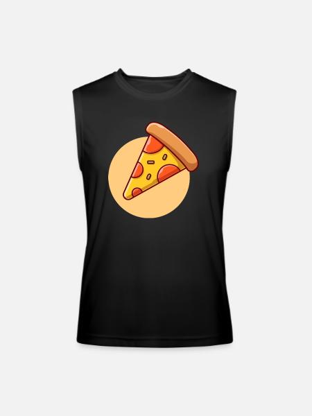 Slice Of Pizza - Men’s Performance Sleeveless Shirt - black