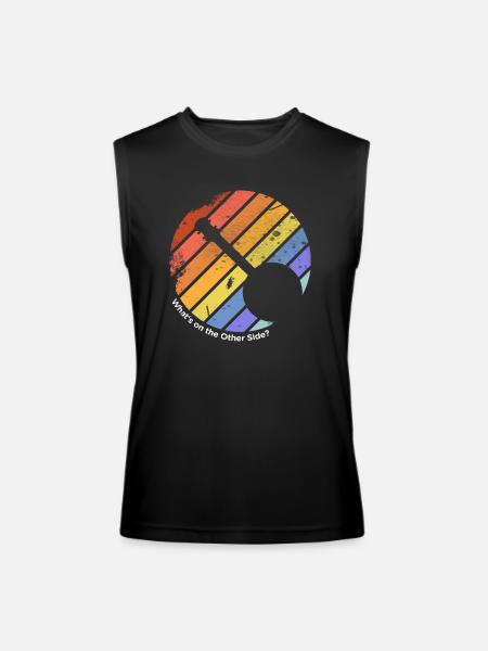 Rainbow Connection - Men’s Performance Sleeveless Shirt - black