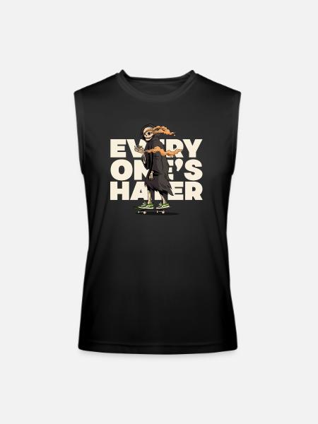 Every One's Hater | Silly - Men’s Performance Sleeveless Shirt - black