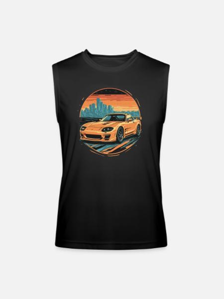 rx 7 fc - Men’s Performance Sleeveless Shirt - black