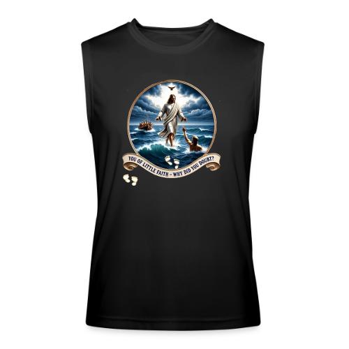 Walking On Water Faith T Shirt, Christian Miracle - Men’s Performance Sleeveless Shirt