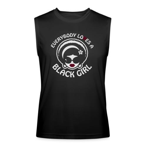 Everybody Loves A Black Girl - Version 1 Reverse - Men’s Performance Sleeveless Shirt