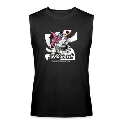 Don t mess up with the unicor - Men’s Performance Sleeveless Shirt