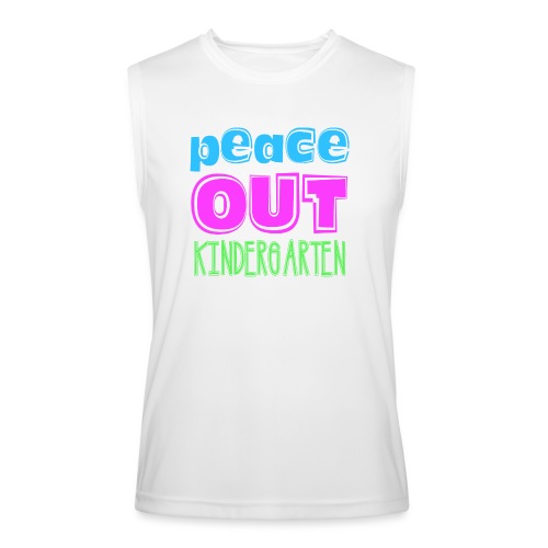 Kreative In Kinder Peace Out - Men’s Performance Sleeveless Shirt