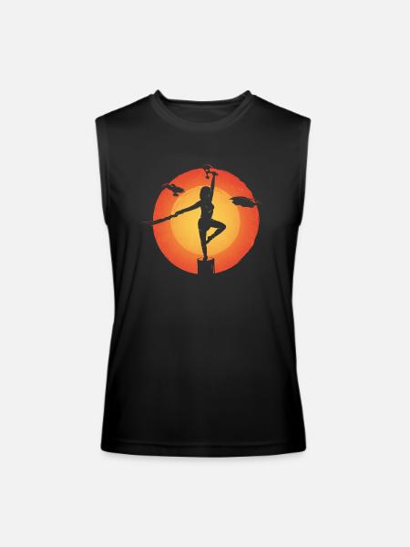 Serenity Kid - Men’s Performance Sleeveless Shirt - black