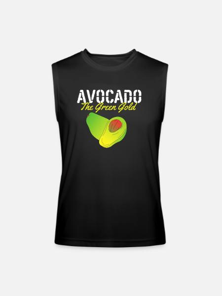 Avocado The Green Gold - Men’s Performance Sleeveless Shirt - black