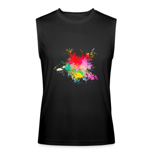 Psychedelic: Color Storm - Men’s Performance Sleeveless Shirt