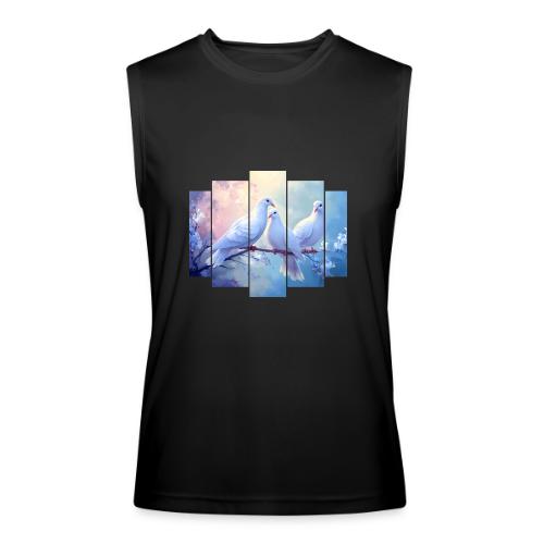 Symbols of Peace and Serenity - Men’s Performance Sleeveless Shirt