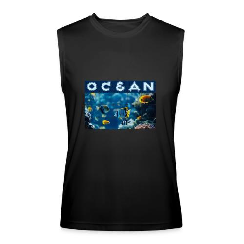 Ocean: Underwater Radiance - Men’s Performance Sleeveless Shirt