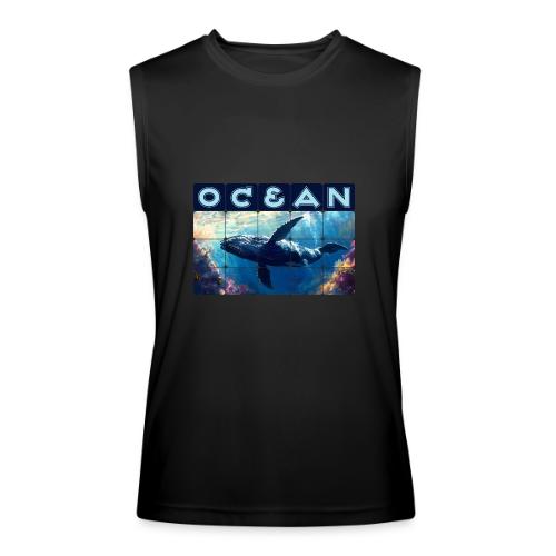 Ocean: Majestic Deep - Men’s Performance Sleeveless Shirt