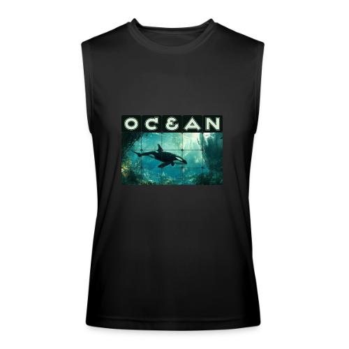 Ocean: Silent Hunter - Men’s Performance Sleeveless Shirt