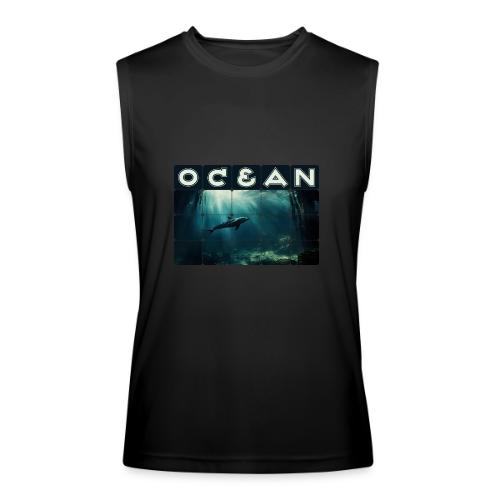 Ocean Whisper - Men’s Performance Sleeveless Shirt