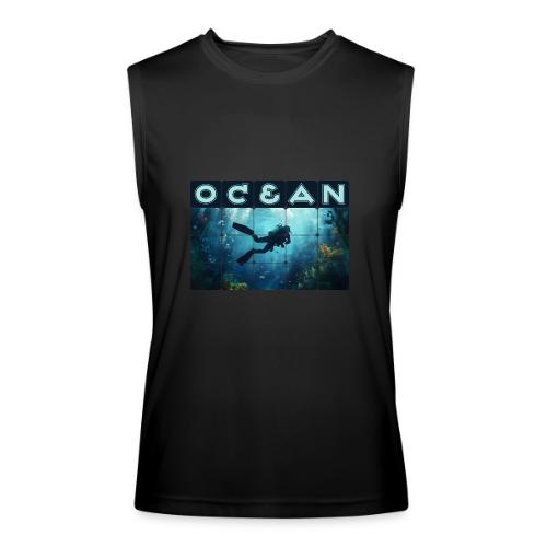 Ocean: Beneath the Blue - Men’s Performance Sleeveless Shirt