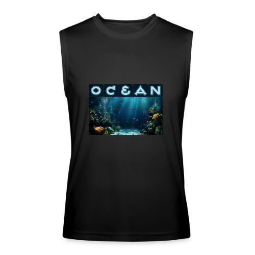 Ocean: Rainbow Reef Life - Men’s Performance Sleeveless Shirt