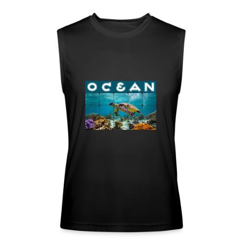 Ocean: Gentle Voyager - Men’s Performance Sleeveless Shirt