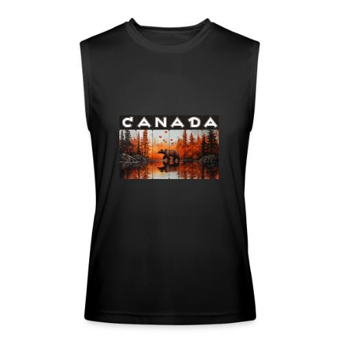 Canada Wilderness Art - Men’s Performance Sleeveless Shirt