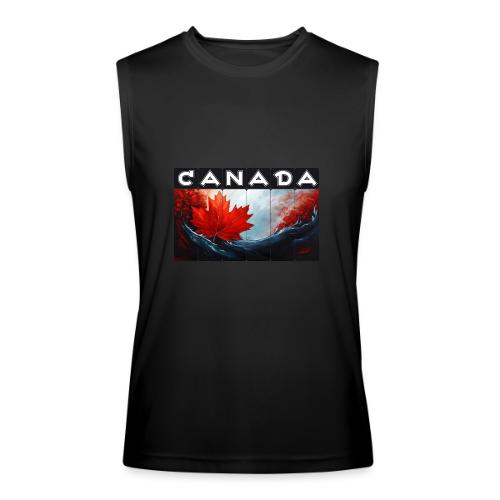 Canada Icon in Color - Men’s Performance Sleeveless Shirt