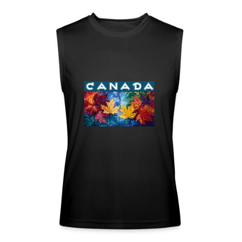 Canada in Brushstrokes - Men’s Performance Sleeveless Shirt