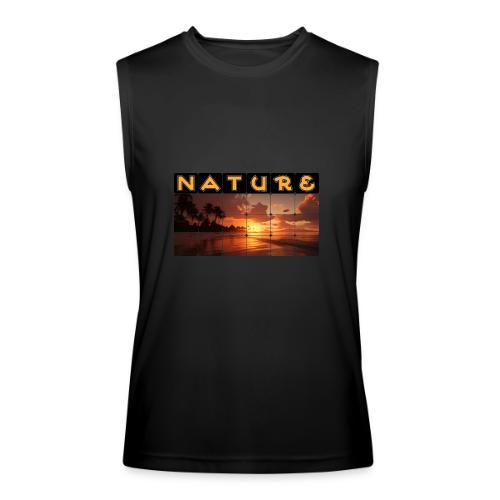 Nature: Sunset Serenity - Men’s Performance Sleeveless Shirt