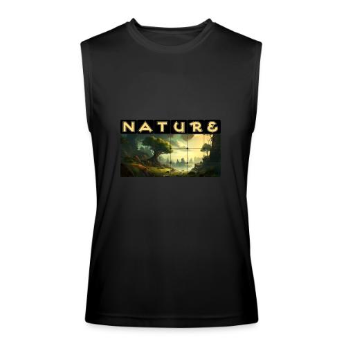 Whispers of Green Peaks - Men’s Performance Sleeveless Shirt
