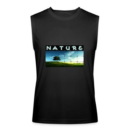 Nature: Solitary Strength - Men’s Performance Sleeveless Shirt