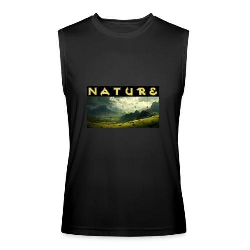 Nature: Verdant Peaks - Men’s Performance Sleeveless Shirt