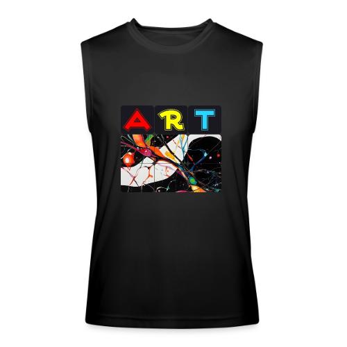 Art in Motion: Color Unleashed - Men’s Performance Sleeveless Shirt